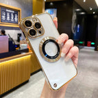Gold + Magnetic Magnifier / iPhone11Pro