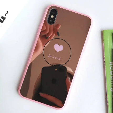 Color Reflective Plating Phone Case for iPhone XS Max
