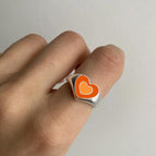 Orange silver / 6