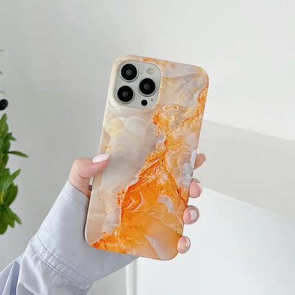 Marble Pattern Protective Case for iPhone 12
