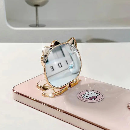 Cute Cat Phone Case for iPhone 14/15 Pro Max with Stand