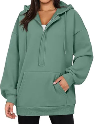 Women's Solid Color Versatile Hoodie