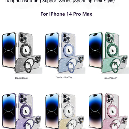 Rotating Stand Case for iPhone 15 Pro Max & 14/13