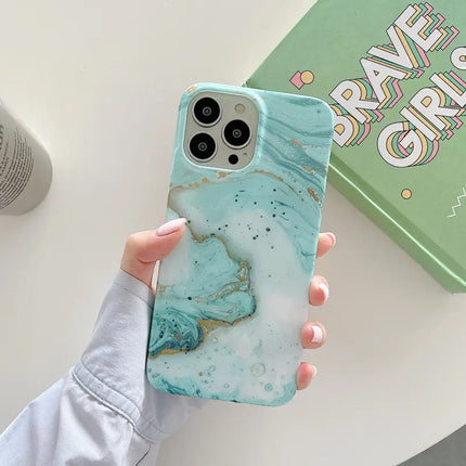 Marble Pattern Protective Case for iPhone 12