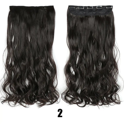 Women's Big Wavy Long Curly Hair Extensions - Natural Look