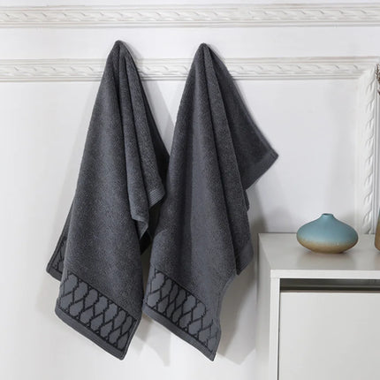 Thick Cotton Face Towels with Custom Logo (120g)