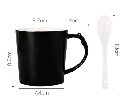 Ceramic Coffee Mug - Matte Finish Cup