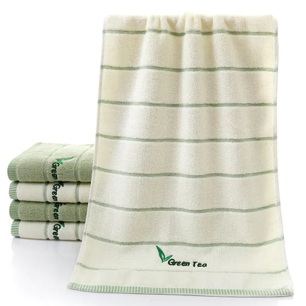 Soft Cotton Embroidered Face Towels