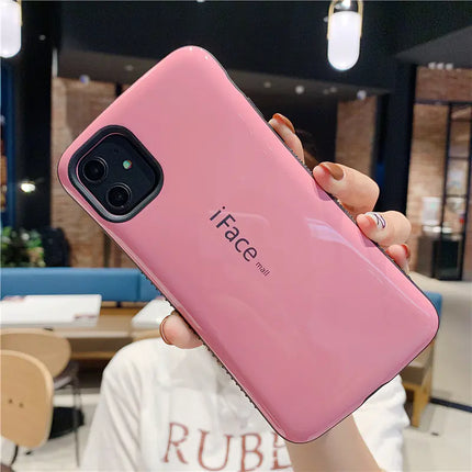 Mirror Small Waist Mobile Phone Case for Apple Devices