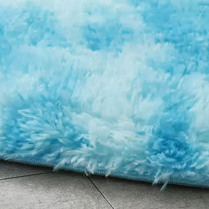 Silk Wool Carpet for Living Room and Bedroom Plush Mat