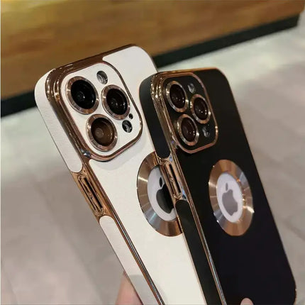 Textured Hollow Phone Case for iPhone 15 Pro Max