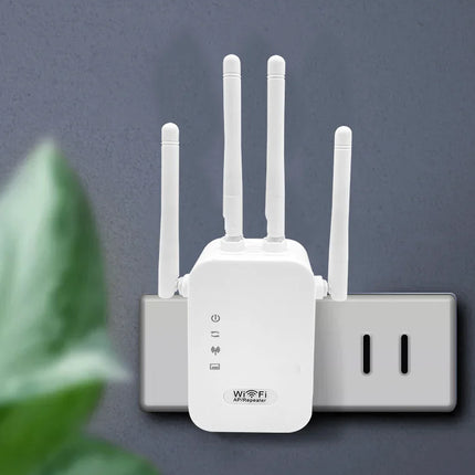 WiFi Range Extender Internet Booster Network Router Wireless Signal Repeater
