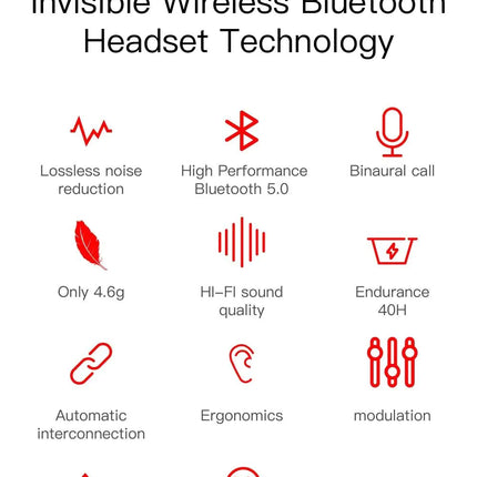 TWS Bluetooth Earbuds Waterproof Bluetooth 5.1 Headset Noise Cancelling Wireless