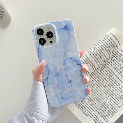 Marble Pattern Protective Case for iPhone 12