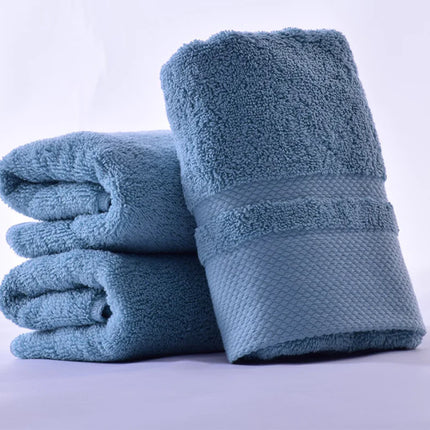 Thick Cotton Face Towels with Custom Logo (120g)