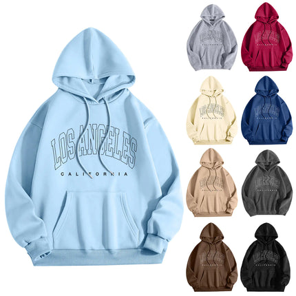 Los Angeles Men's and Women's Long Sleeve Hoodie