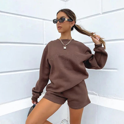 Women's Casual Hoodie Set