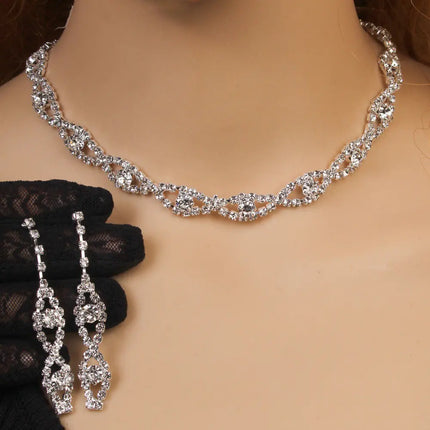 Women's Two-Piece Bridal Jewelry Set