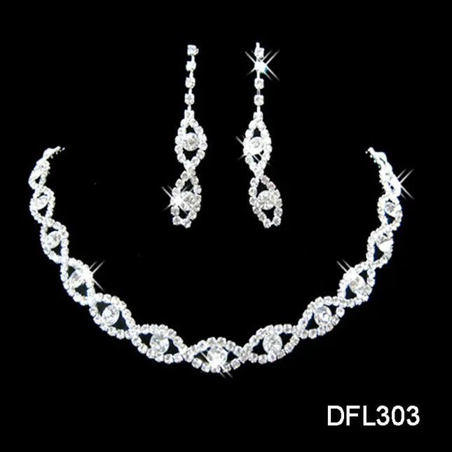 Women's Two-Piece Bridal Jewelry Set