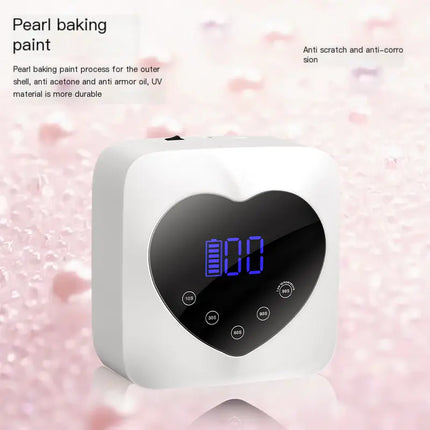 Wireless Nail Lamp with Rechargeable Lithium Battery