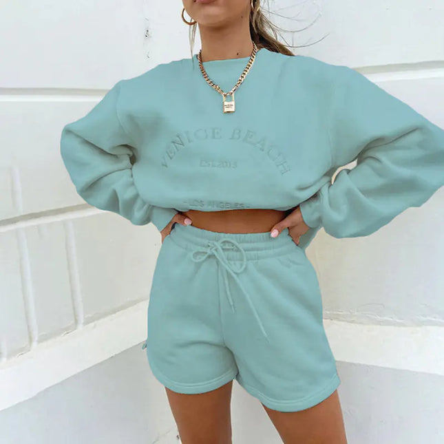 Women's Casual Hoodie Set