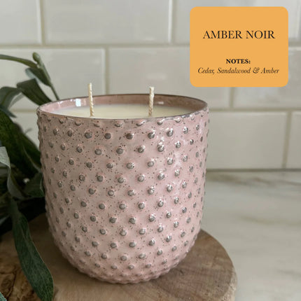 Spring Home Decor Dusty Pink Limited Edition Candle by TLC Candle Co.