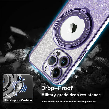 Rotating Stand Case for iPhone 15 Pro Max & 14/13