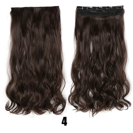 Women's Big Wavy Long Curly Hair Extensions - Natural Look