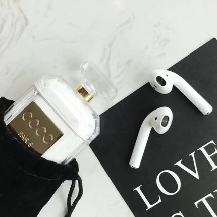 Perfume Bottle Silicone Case for Wireless Earbuds