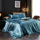 Moonlight Blue / 1.2m bed hat four-piece set