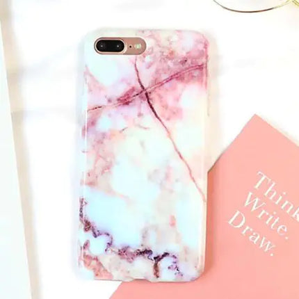 Marble Pattern Protective Case for iPhone 12