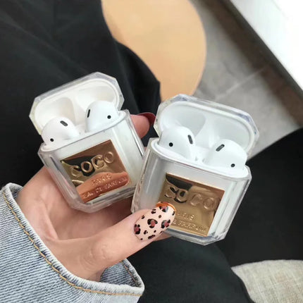 Perfume Bottle Silicone Case for Wireless Earbuds