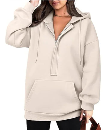Women's Solid Color Versatile Hoodie