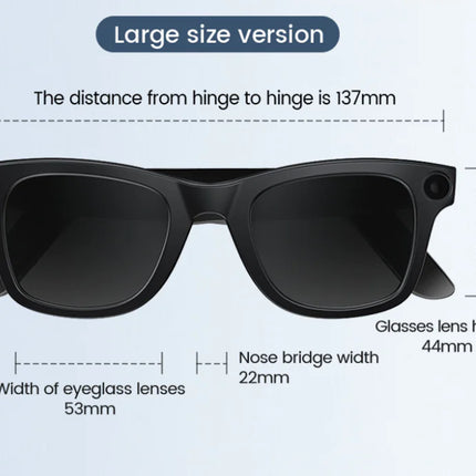 AI Camera Smart Glasses